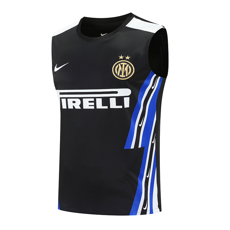 AAA Quality Inter Milan 25/26 Black/Blue Vest Jersey